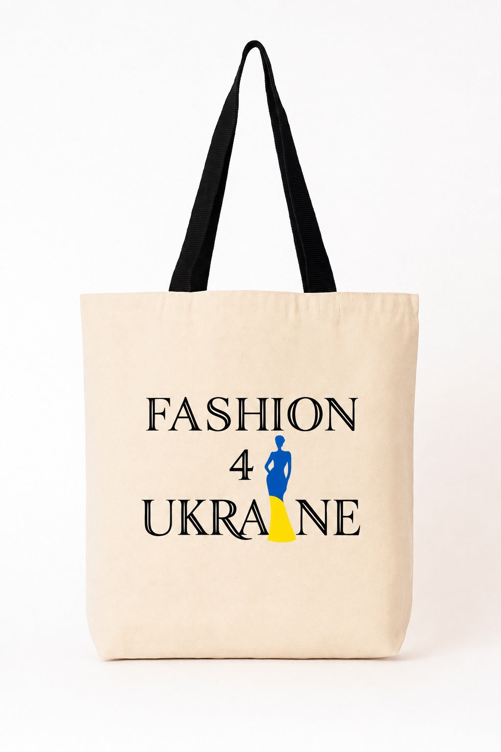 FASHION 4 UKRAINE natural cotton tote bag